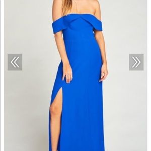 NWT Show Me Your Mumu Upton Off the Shoulder Maxi